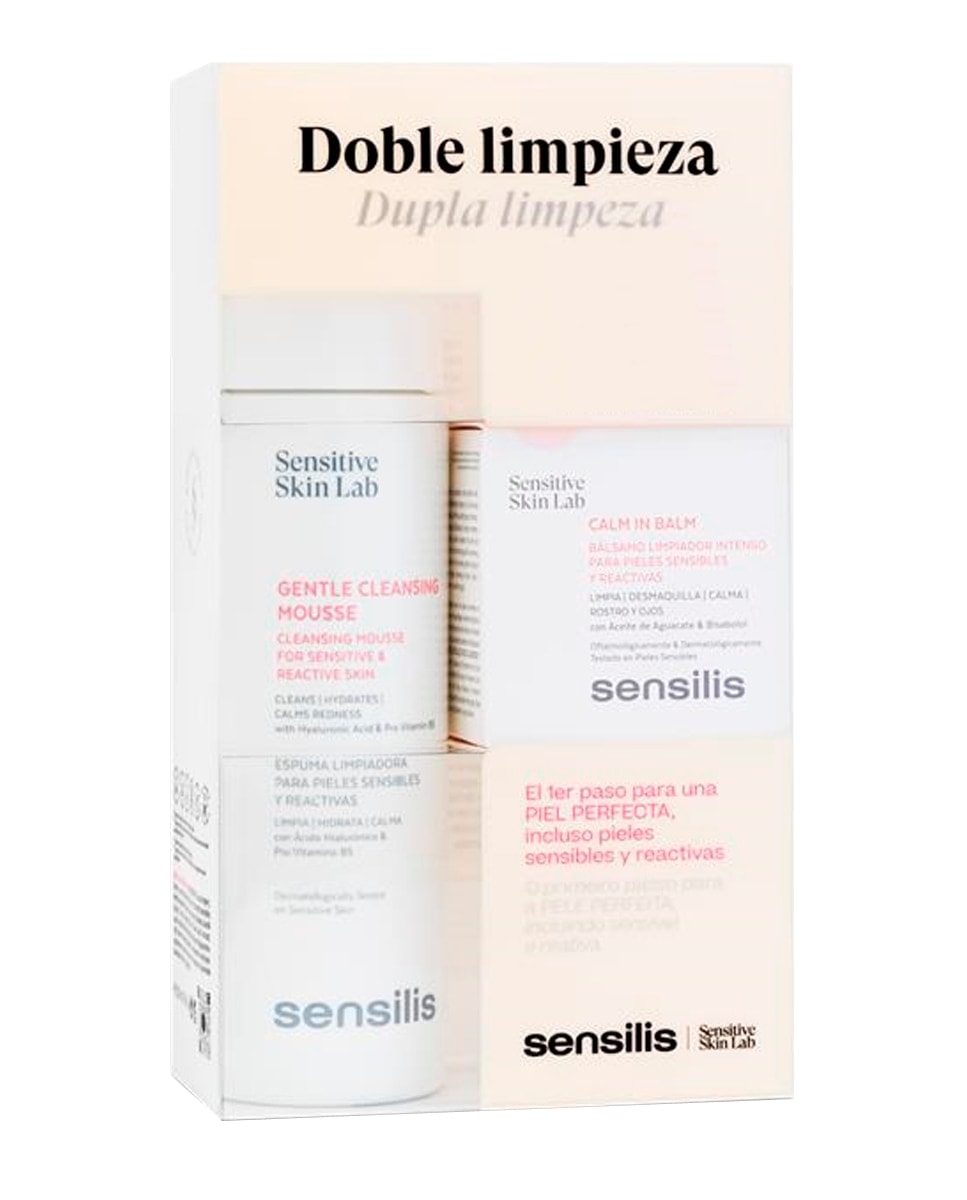 Sensilis - Pack Calm + Gentle Mousse Sensilis. - Image 1