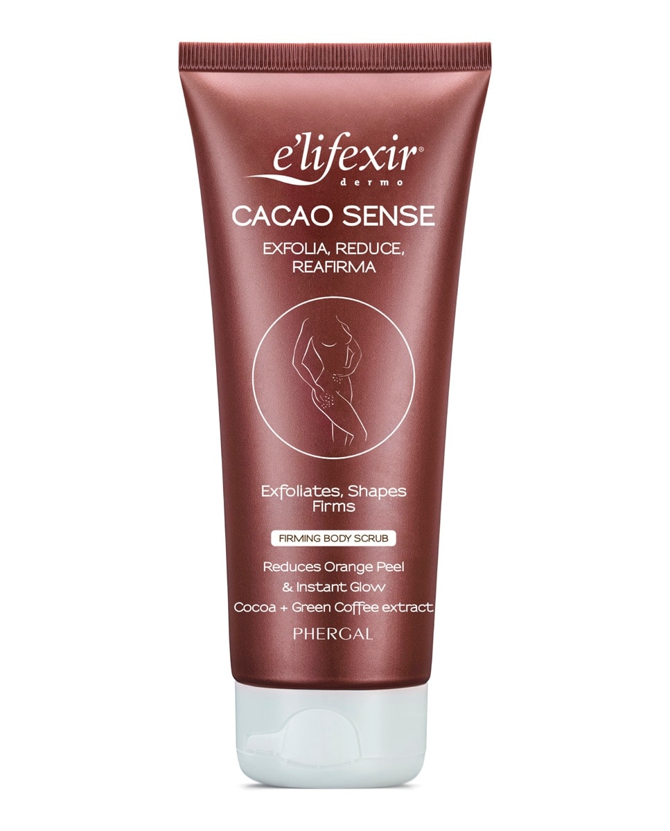 E'lifexir - Exfoliante Corporal Reafirmante Elifexir Cacao Sense 200 ml Elifexir. - Image 1