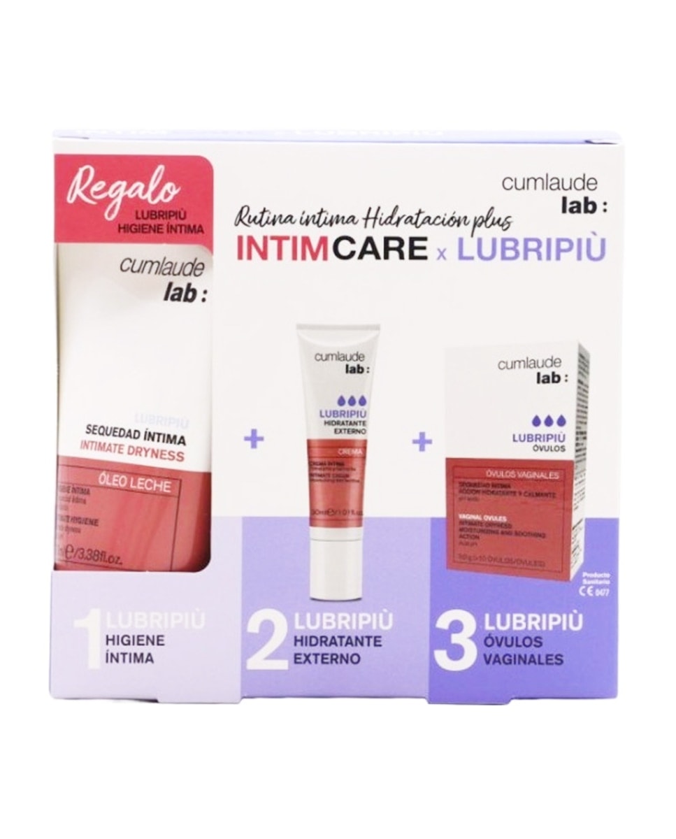 Cumlaude Lab - Pack Intimcare Lubripiù X3 Cumlaude. - Image 1