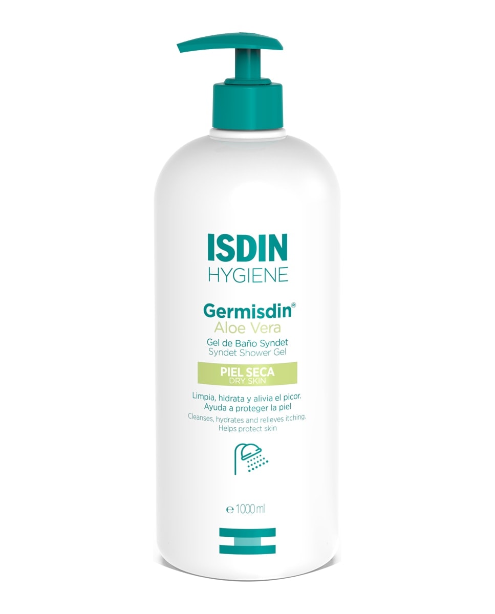 Isdin - Gel de baño Germisdin Aloe Vera 1000 ml Isdin. - Image 1