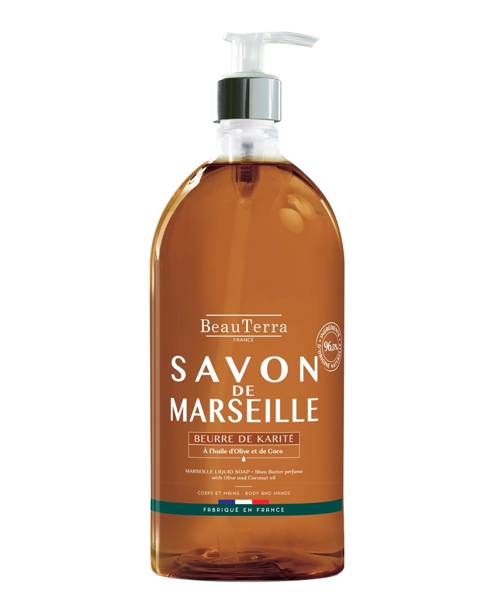 Beauterra - Jabón Marsella Karité 1 l Beauterra. - Image 1