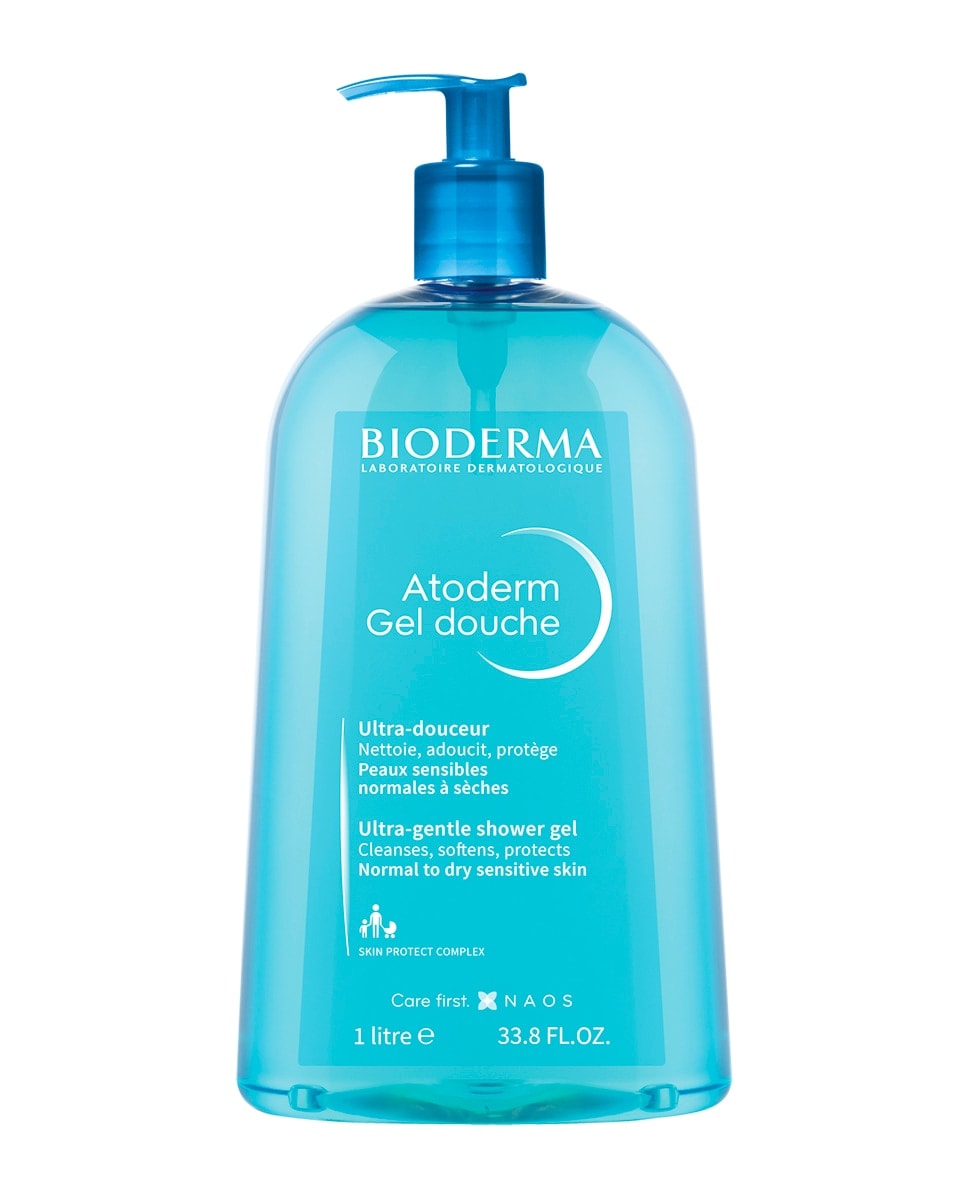 Bioderma - Gel de ducha Atoderm Piel Seca 1l Bioderma. - Image 1