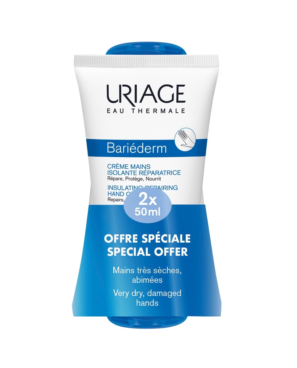 Uriage - Duplo Crema de Manos Reparadora Bariéderm Uriage. - Image 1