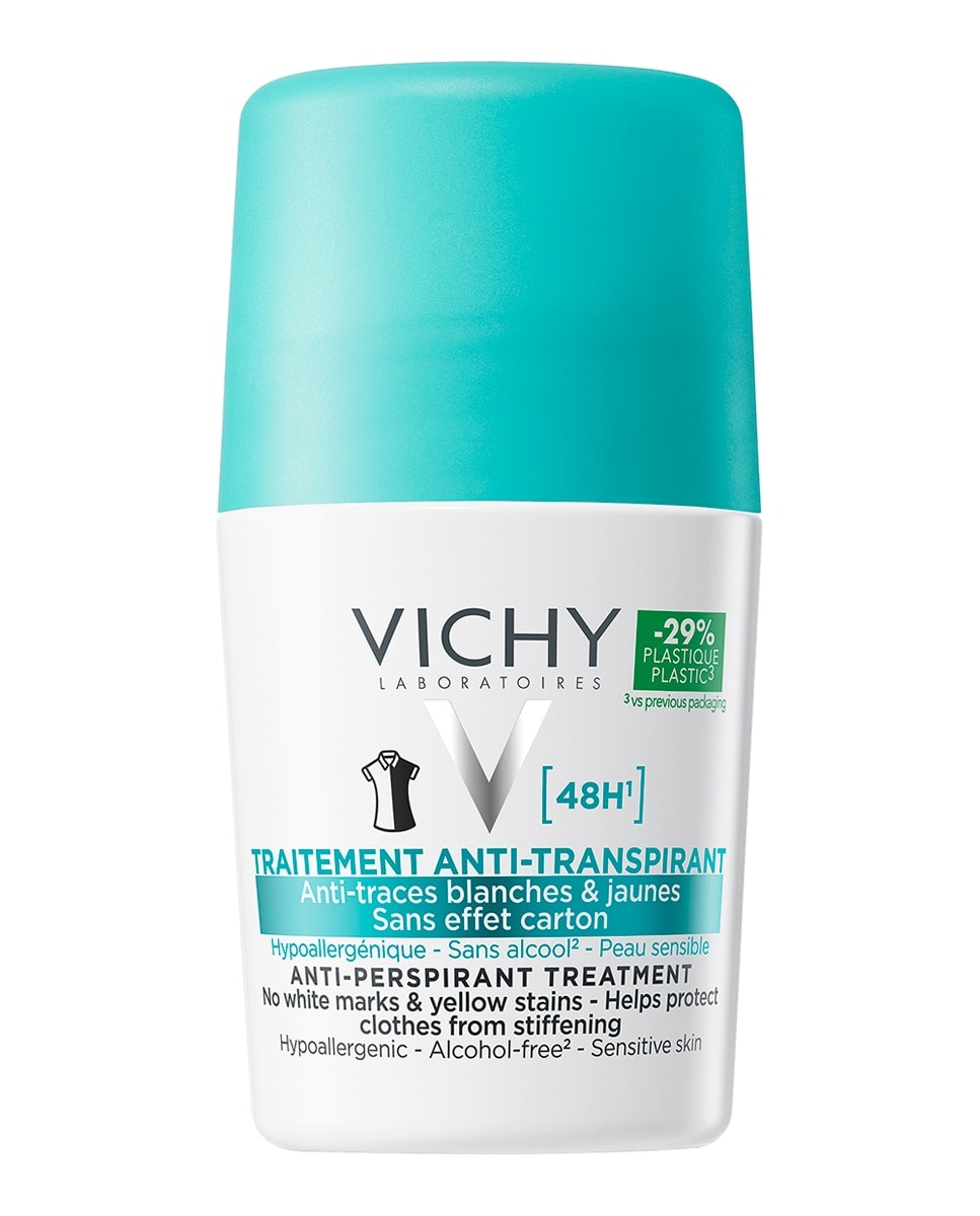 Vichy - Desodorante Bola Antimarcas Antitranspirante 48H Para Pieles Sensibles 50 ml Vichy. - Image 1