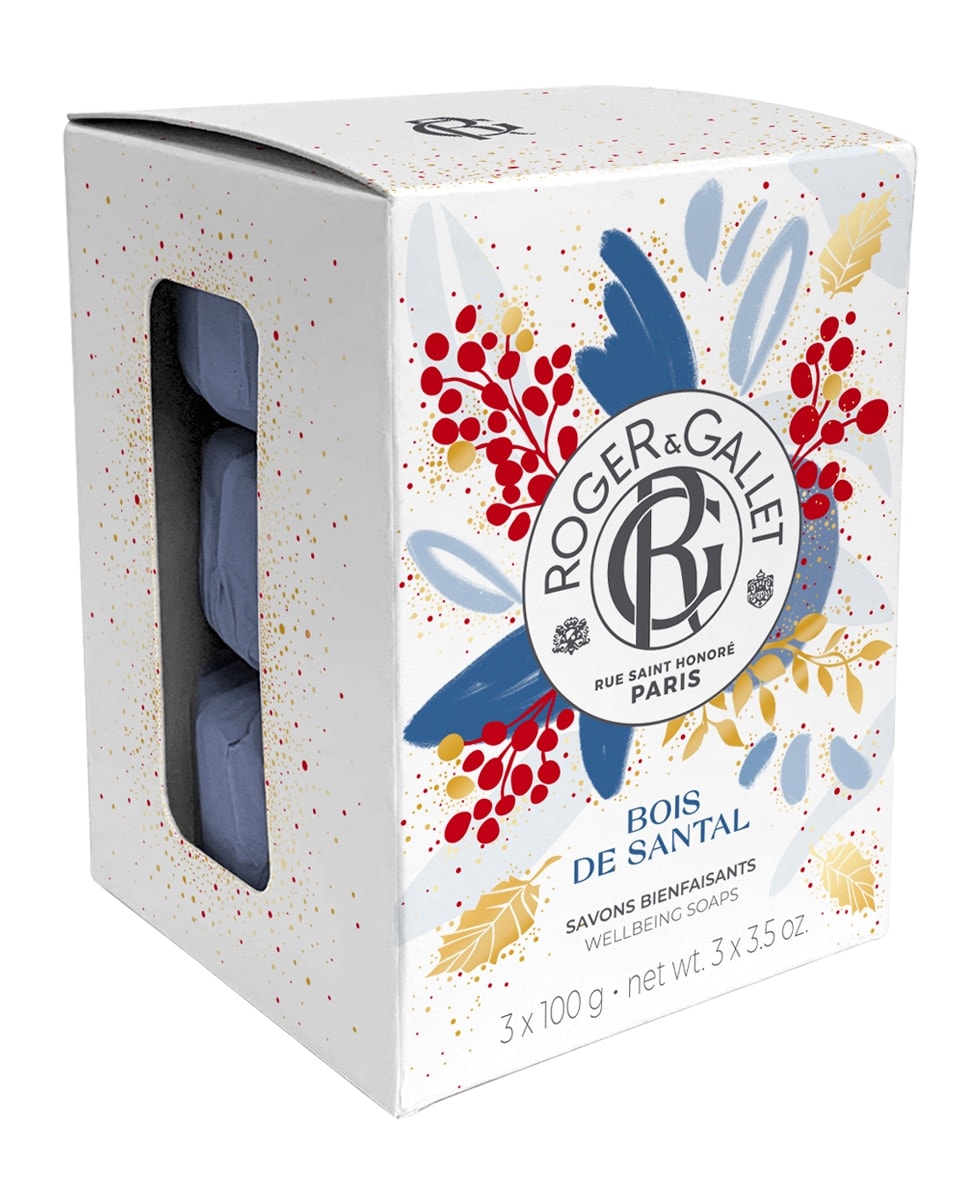 Roger&Gallet - Set Jabones Bois De Santal Soap 3 X 100 g Roger & Gallet. - Image 1