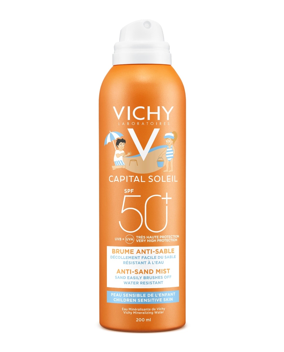 Vichy - Bruma Solar Anti-arena para Niños SPF50+ Idéal Soleil 200 ml Vichy. - Image 1