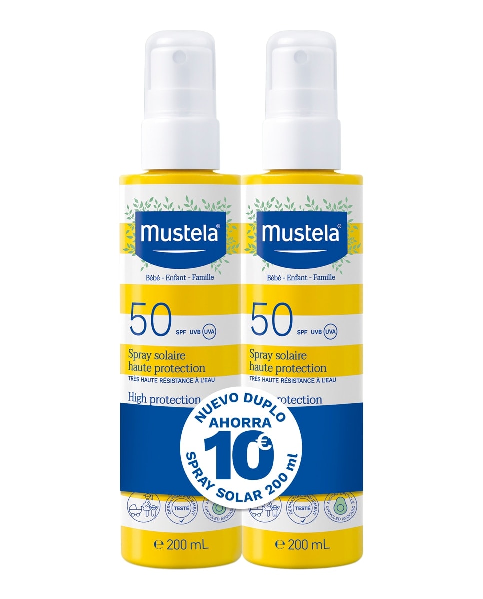 Mustela - Spray solar alta protección SPF 50 200 ml Mustela. - Image 1