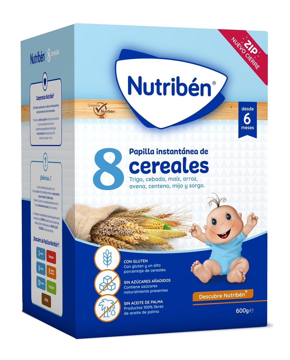 Nutribén® - Papilla 8 Cereales Nutribén®. - Image 1