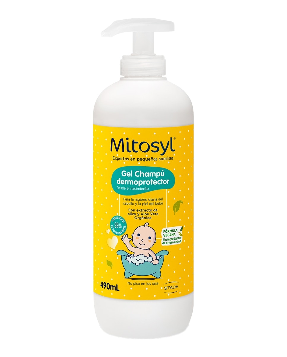 Mitosyl - Gel Champú Infantil Dermoprotector Pieles Delicadas 490 Ml Mitosyl. - Image 1