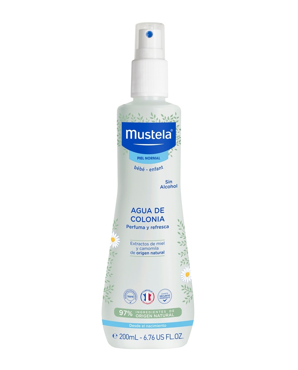 Mustela - Agua de Colonia para Bebé Sin Alcohol 200 ml Mustela. - Image 1