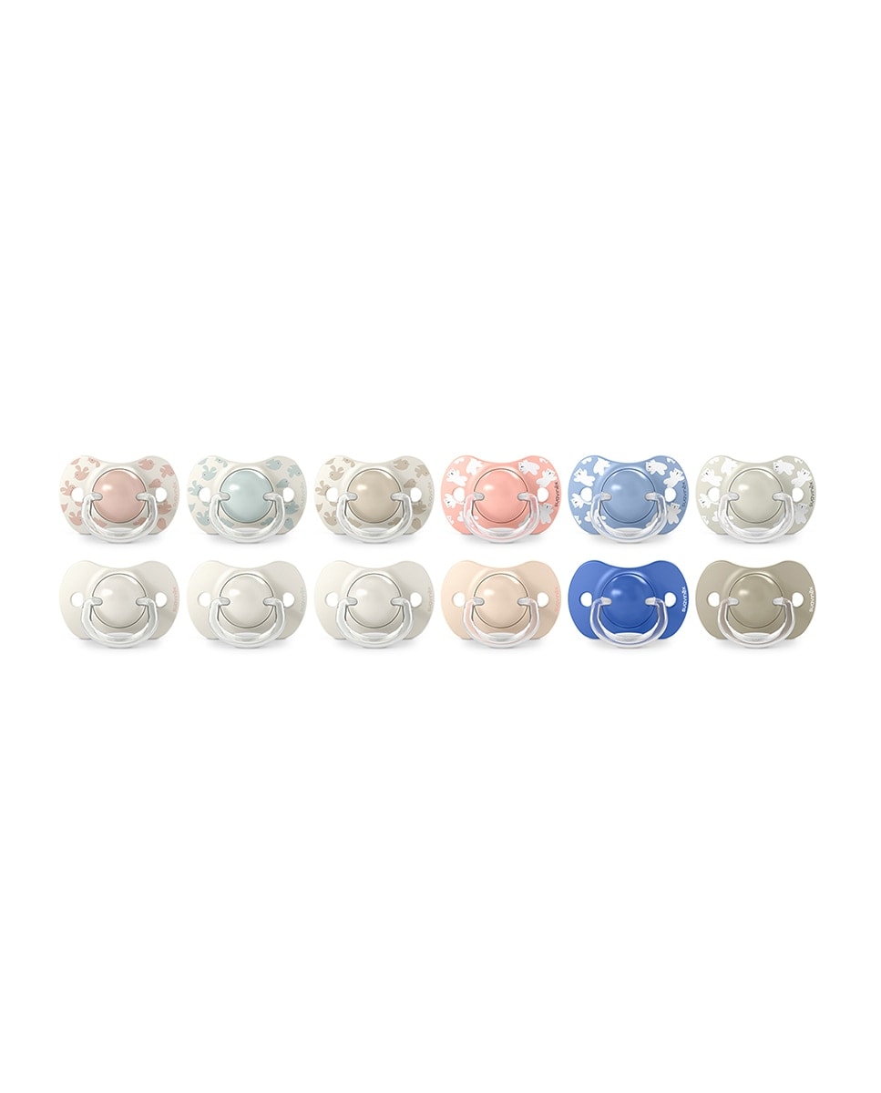 Suavinex - Pack de 2 Chupetes Silicona Fisiológicos SX Pro 6-18 meses Suavinex. - Image 1