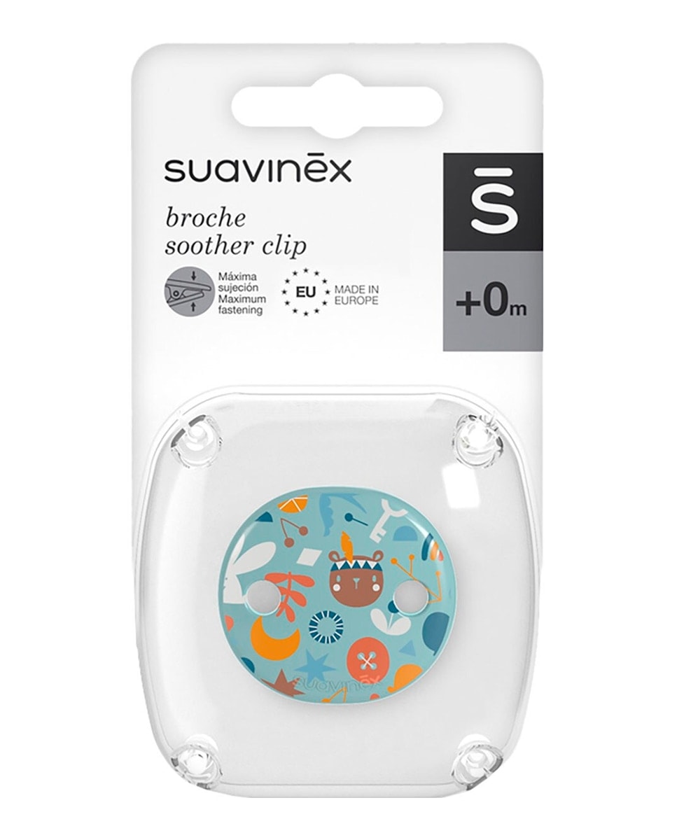 Suavinex - Broche de Pinza Decorado para chupete Suavinex. - Image 1