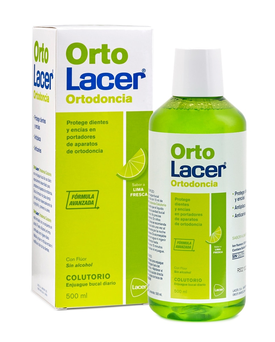 Lacer - Colutorio Lima Fresca 500 ml Ortolacer. - Image 1