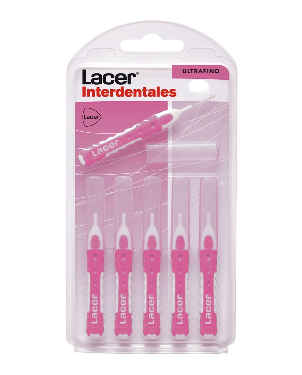Lacer - 6 Cepillos Interdentales Recto Ultrafino Lacer. - Image 1