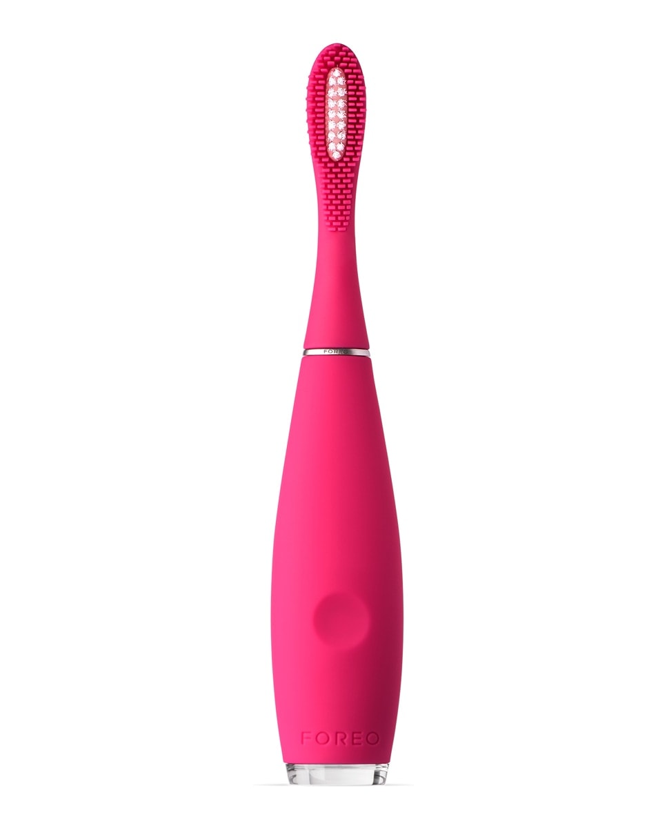 FOREO - ISSA kids Cepillo de dientes sónico para niños de 5 a 12 años Rose Nose Hippo FOREO. - Image 1