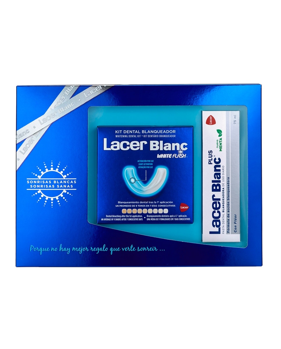 Lacer - Kit Dental Blanqueador Lacerblanc White Flash. - Image 1
