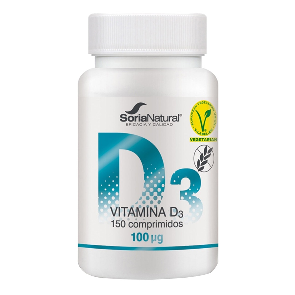 Soria Natural - 150 Comprimidos Vitamina D3 100 µg Liberación Sostenida Soria Natural. - Image 1