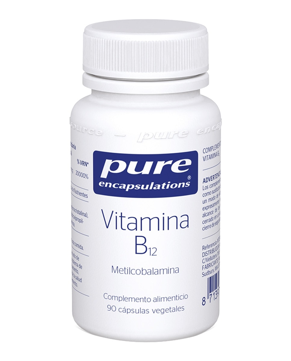 Pure Encapsulations - 90 Cápsulas Vitamina B12 Pure Encapsulations. - Image 1