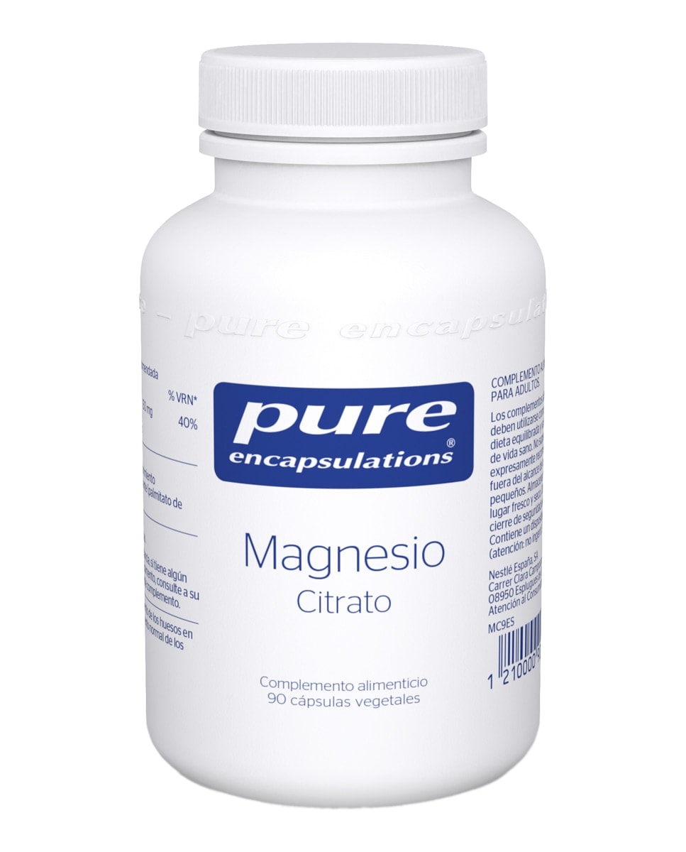 Pure Encapsulations - 90 Cápsulas Vegetales Magnesio Pure Encapsulations. - Image 1