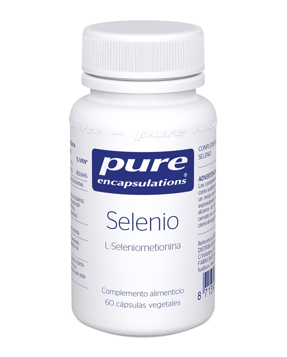 Pure Encapsulations - 60 Cápsulas Selenio Pure Encapsilations. - Image 1