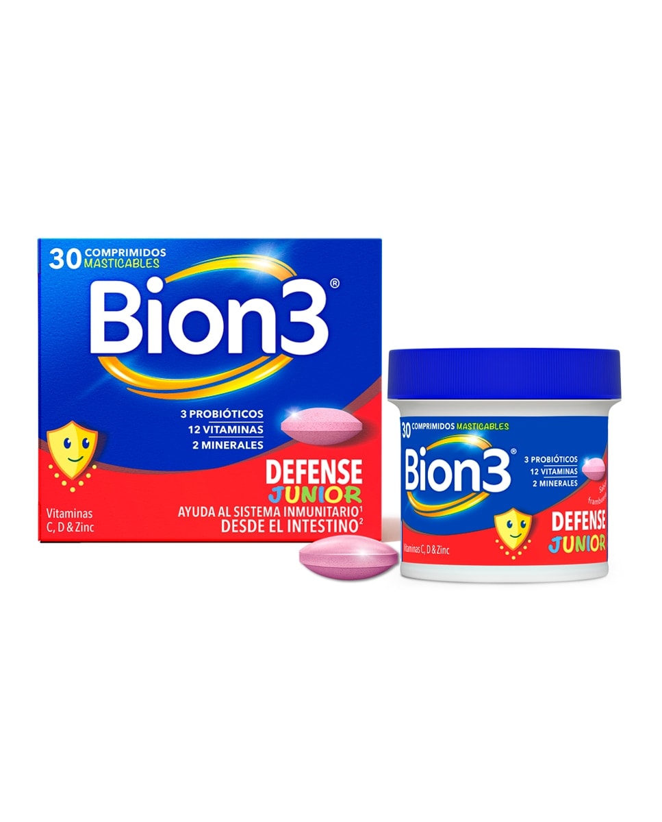 Bion3 - Multivitamínico Con Probióticos Para Niños Defense Junior Bion3. - Image 1