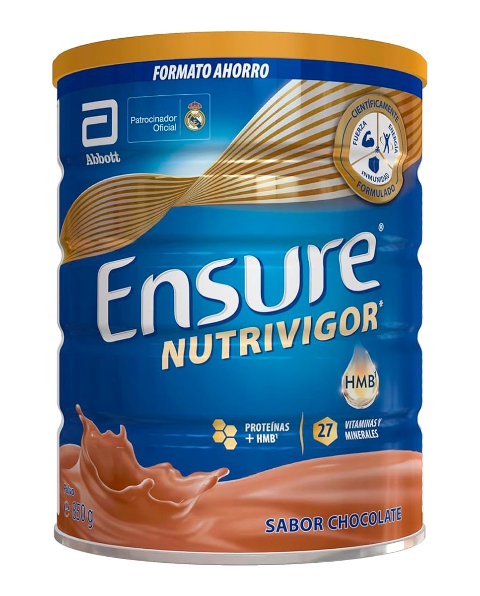 Ensure - Complemento Nutricional Chocolate 850 g Nutrivigor Ensure. - Image 1