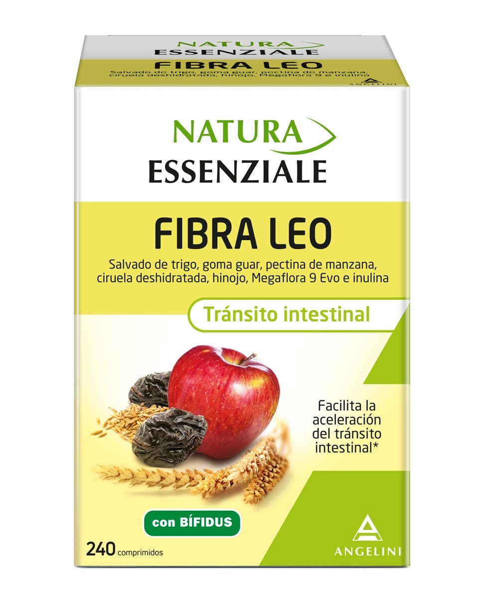 Angelini Natura - 240 Comprimidos Fibra Leo Probióticos y Prebióticos Angelini Natura. - Image 1