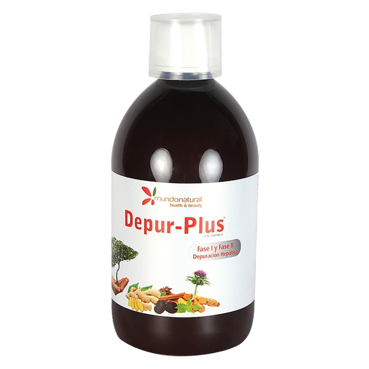 Mundo Natural - Depur-plus Solución 500 ml Mundo Natural. - Image 1