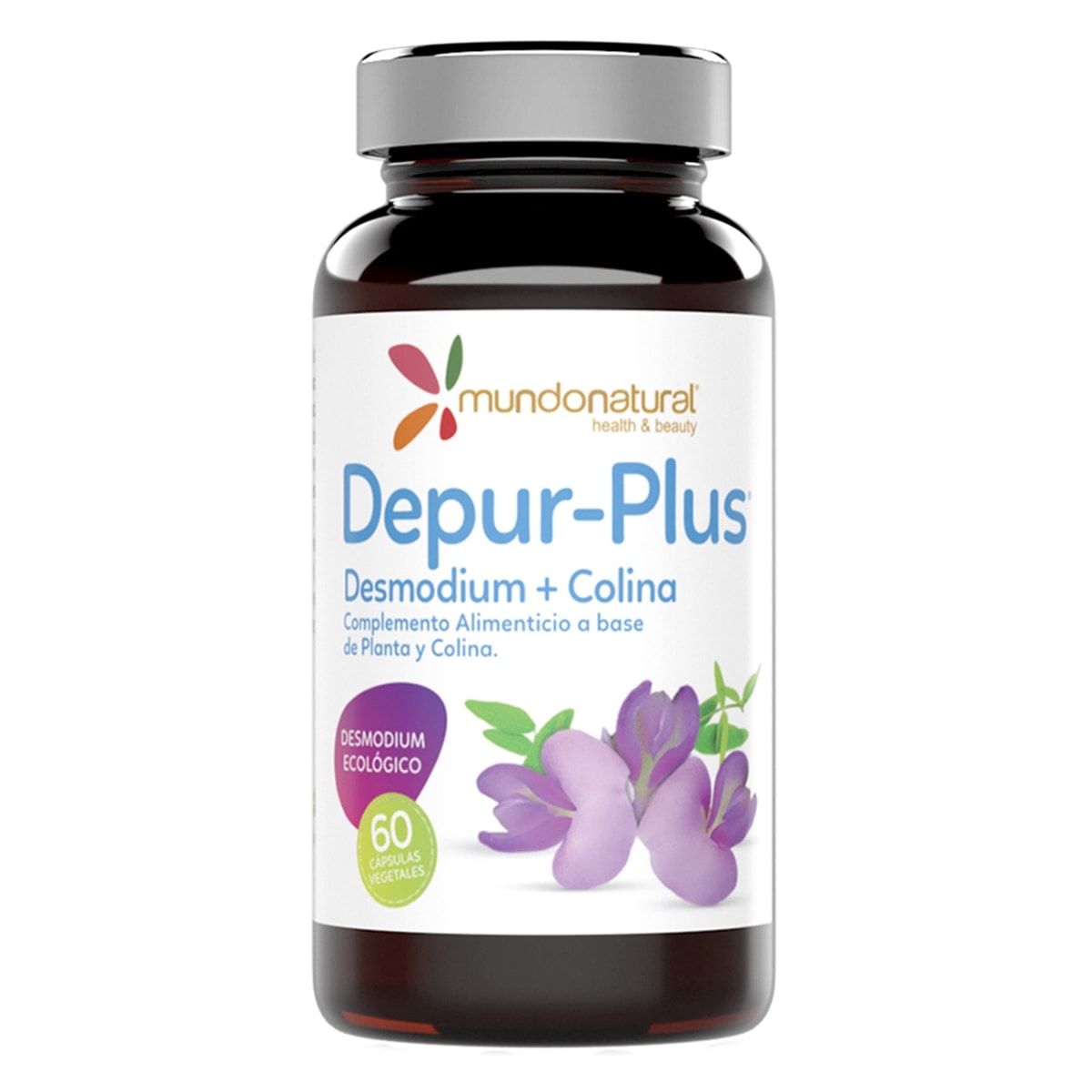 Mundo Natural - 60 cápsulas Depur-plus Desmodium Mundo Natural. - Image 1