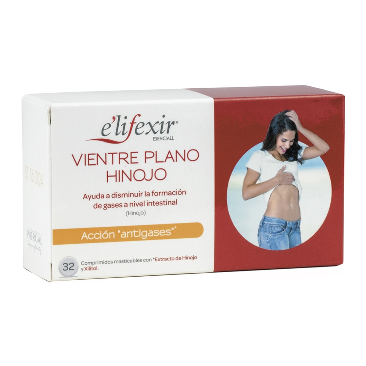 E'lifexir - 32 Cápsulas Vientre Plano Hinojo Elifexir Esenciall Salud Elifexir. - Image 1