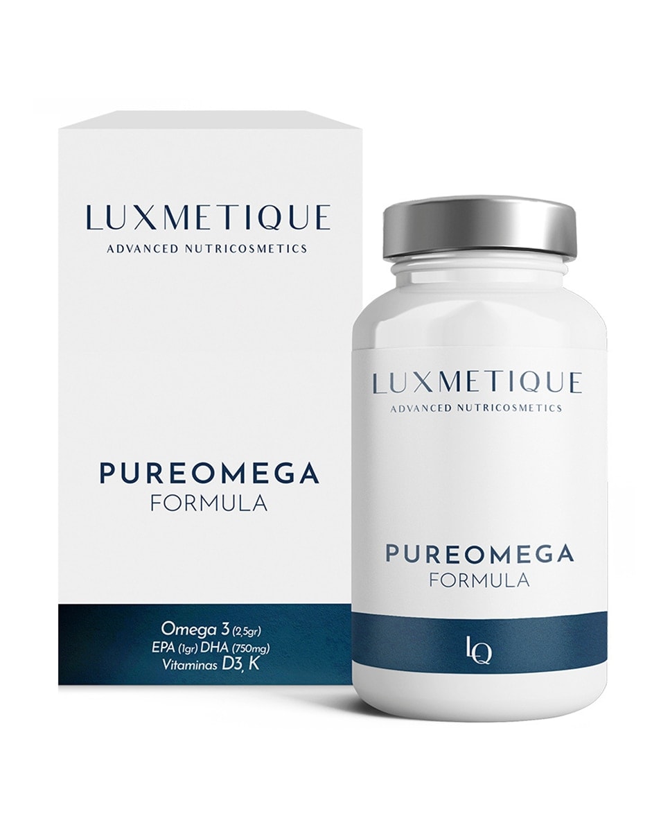 Luxmetique - 60 Perlas Complemento Alimenticio Pureomega Formula Luxmetique. - Image 1
