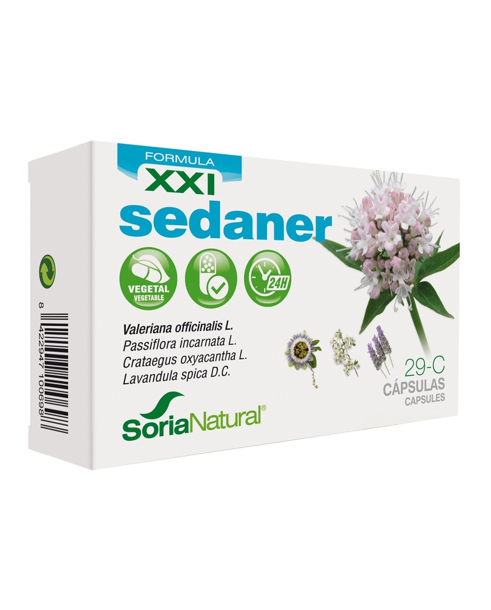 Soria Natural - 30 cápsulas Sedaner Soria Natural. - Image 1