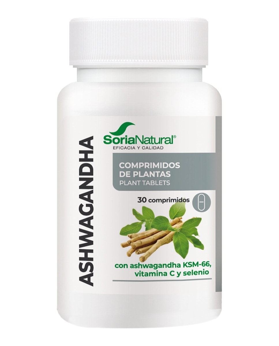Soria Natural - 30 Comprimidos Ashwagandha Soria Natural. - Image 1