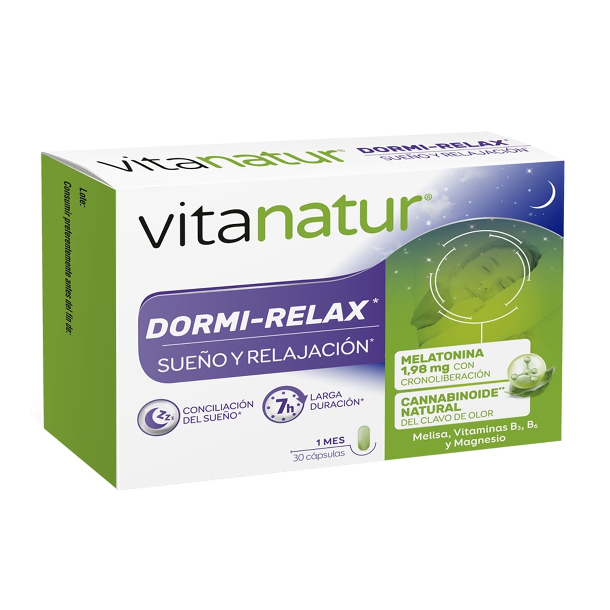 Vitanatur - 30 Cápsulas Vitanatur Dormi-Relax Vitanatur. - Image 1