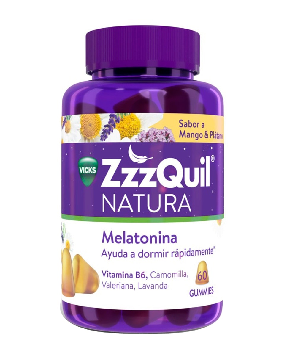 ZzzQuil - 60 Gummies Melatonina Mango Platano ZzzQuil. - Image 1