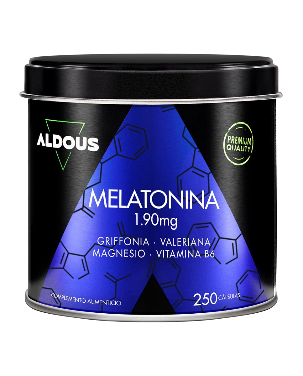 Aldous Bio - 250 Cápsulas de Melatonina para Dormir Bien Aldous Bio. - Image 1