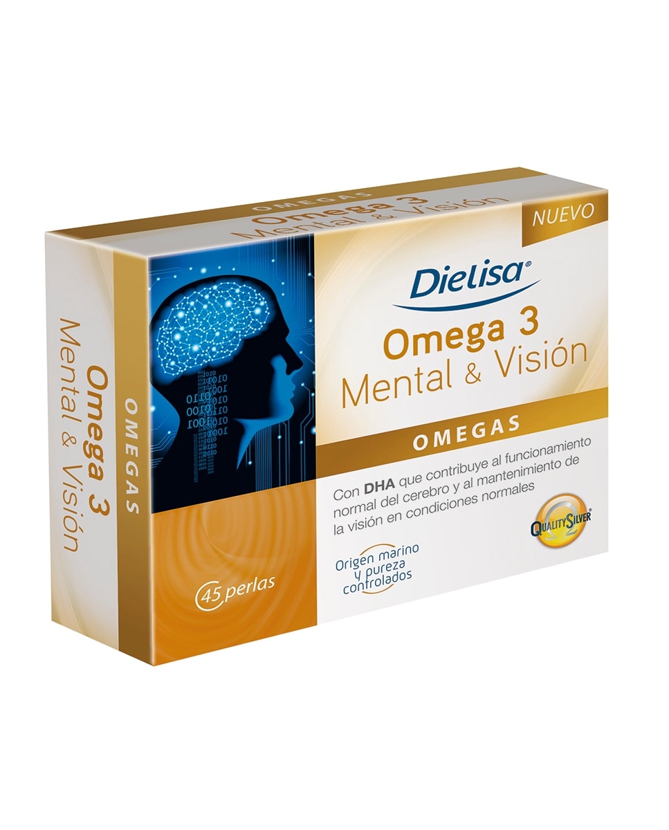 Dielisa - Complemento Alimenticio Omega 3 Dielisa Mental Y Vision Dielisa. - Image 1
