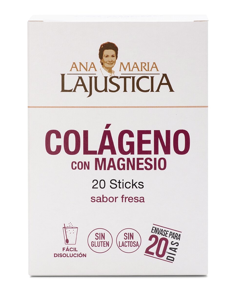 Ana María Lajusticia - Sticks fresa con Colágeno Y magnesio Ana María LaJusticia. - Image 1