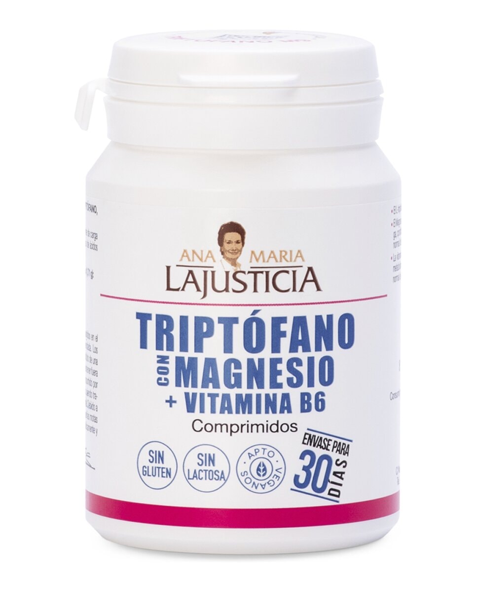 Ana María Lajusticia - 60 Comprimidos Triptófano con Magnesio + Vitamina B6 Ana María LaJusticia. - Image 1