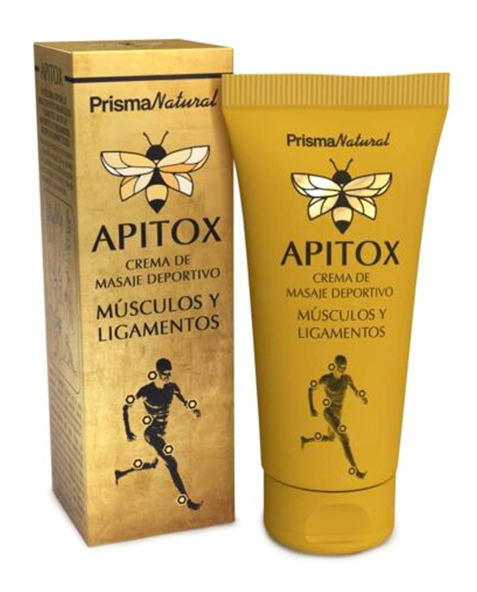 Prisma Natural - Crema de Masaje Apitox Deportivo Músculos y Ligamentos 60 ml Prisma Natural. - Image 1