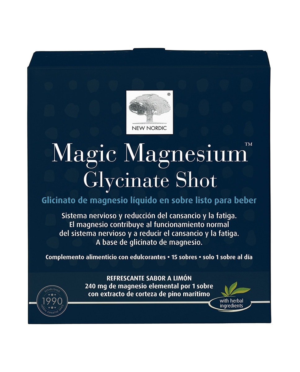 New Nordic - 15 Sobres Magic Magnesium Glycinate New Nordic. - Image 1