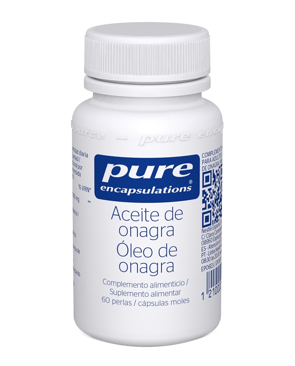Pure Encapsulations - 60 Perlas encapsuladas Aceite de Onagra Pure Encapsulations. - Image 1
