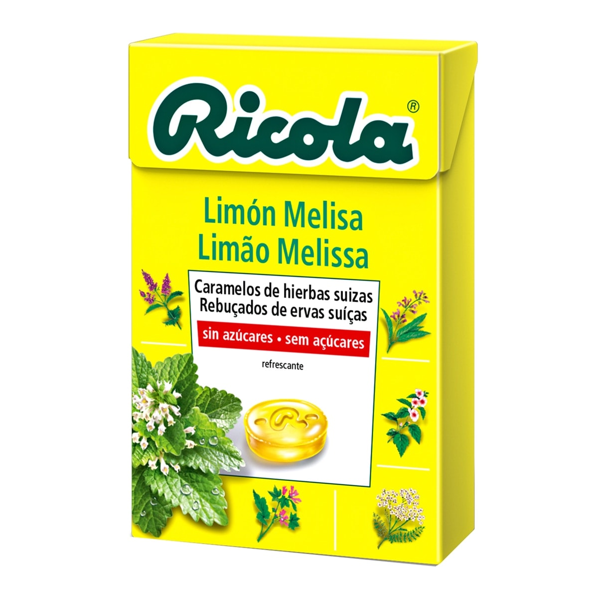 Ricola - Caramelos Ricola Sin Azucar 50 gr Limón Ricola. - Image 1