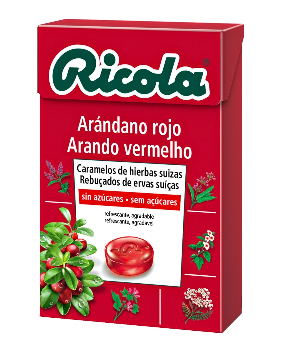 Ricola - Caramelos Ricola Sin Azúcar 50 gr Arándanos Ricola. - Image 1