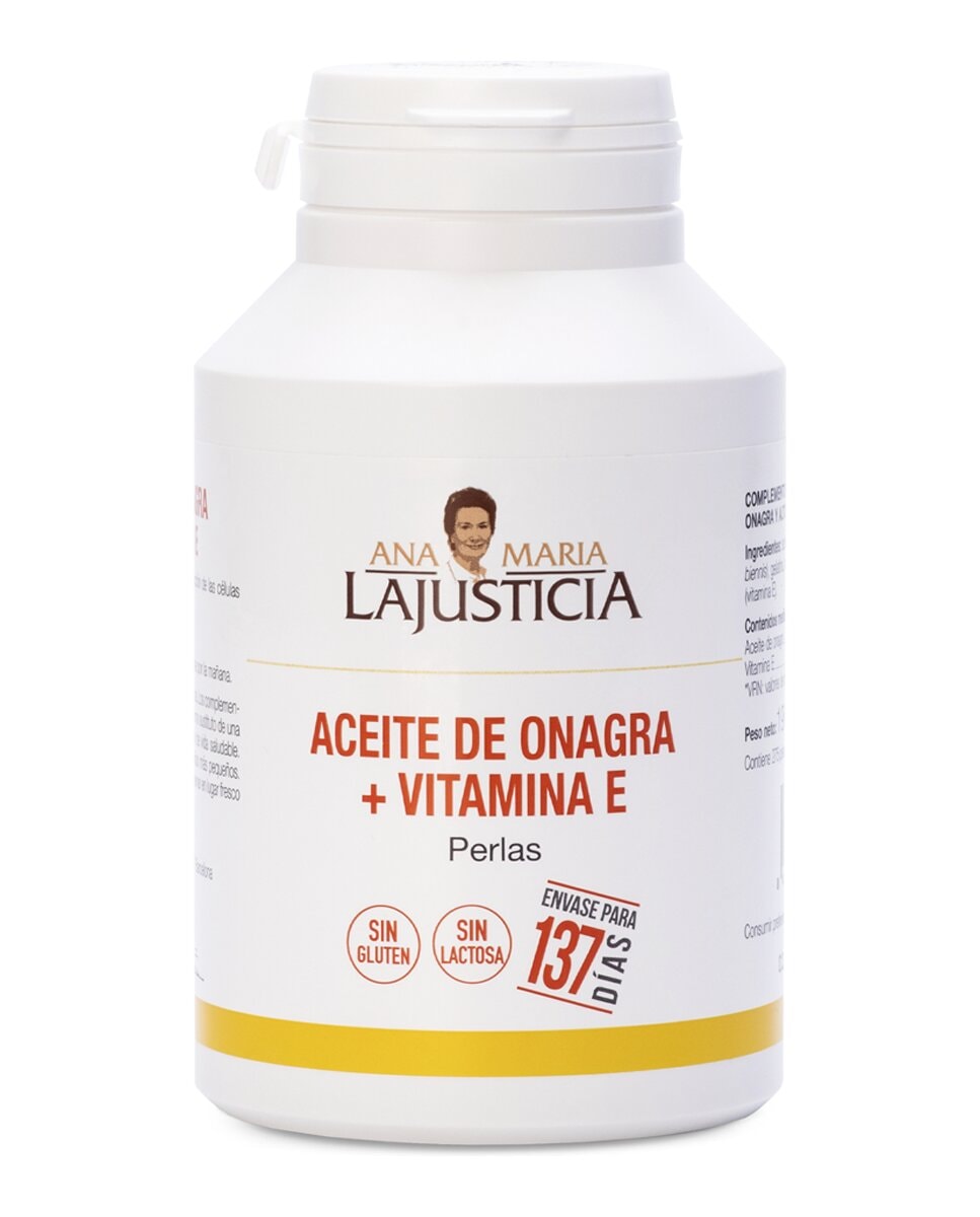 Ana María Lajusticia - 275 Perlas Aceite De Onagra + Vitamina E Ana María LaJusticia. - Image 1