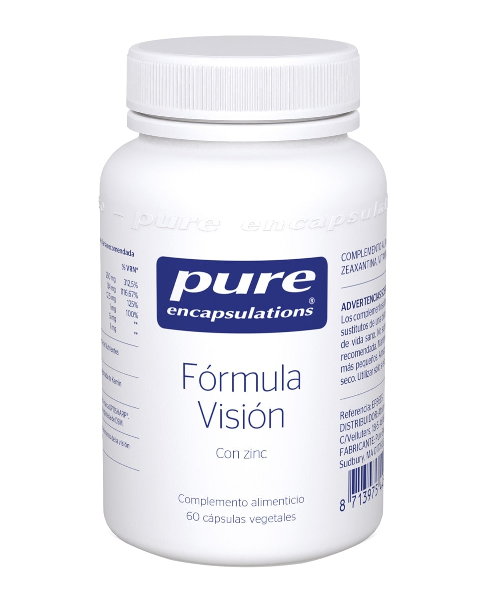 Pure Encapsulations - 60 Cápsulas Fórmula Visión Pure Encapsulations. - Image 1