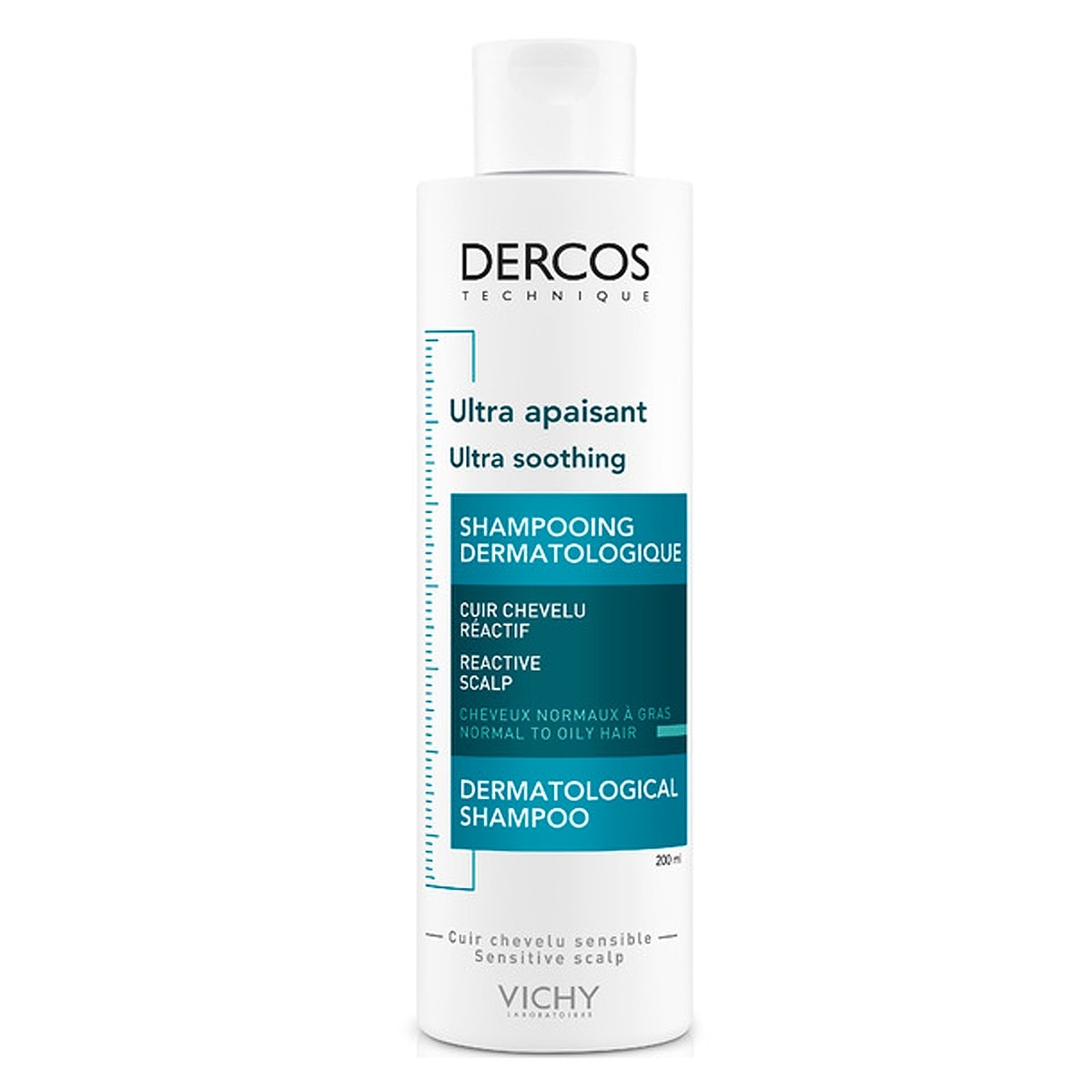 Vichy - Champú Dercos Ultracalm cabello Graso 200 ml Vichy. - Image 1