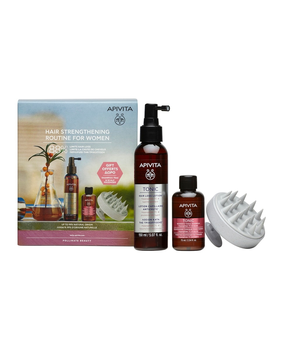 Apivita - Pack Loción Anticaída Mujer Apivita. - Image 1