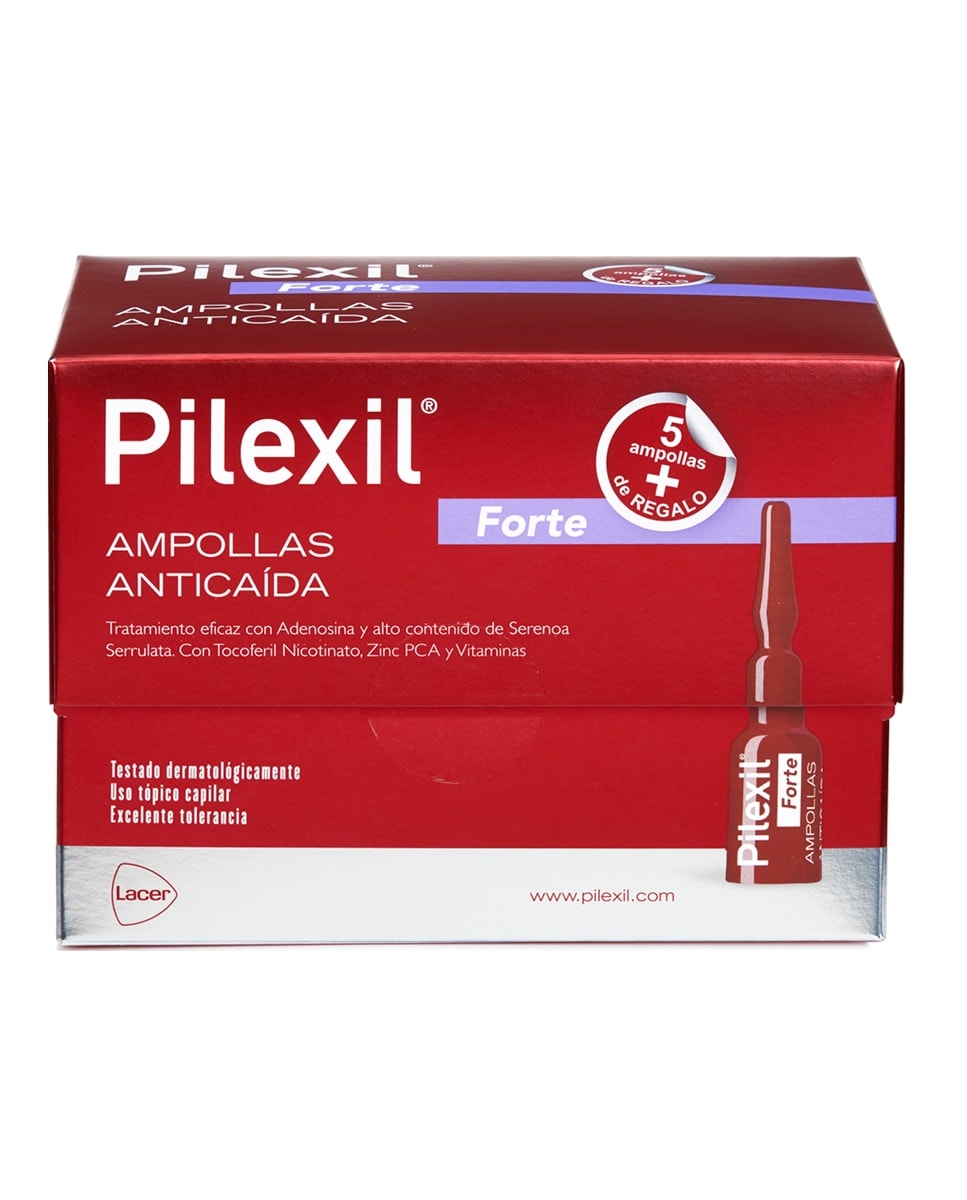 Pilexil - Ampollas anticaída Pilexil Forte 15+5 Pilexil. - Image 1
