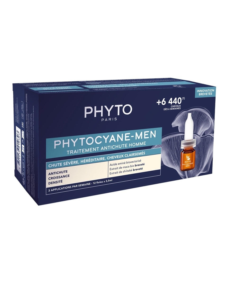 Phyto - Tratamiento Anticaída Hombre Phytocyane Men Progressive Phyto. - Image 1